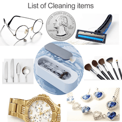Mini Portable Ultrasonic Vibration Cleaning Machine