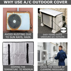 AC Outdoor Unit Protector Cover