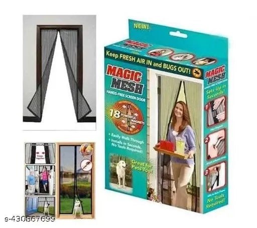 Magnetic Mosquito Net for Door